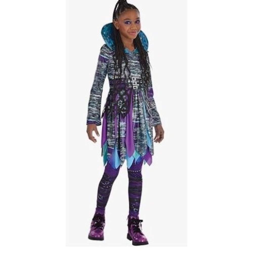 Disney Descendants Rise Of Red‎ Party Uliana Dress Leggings Costume